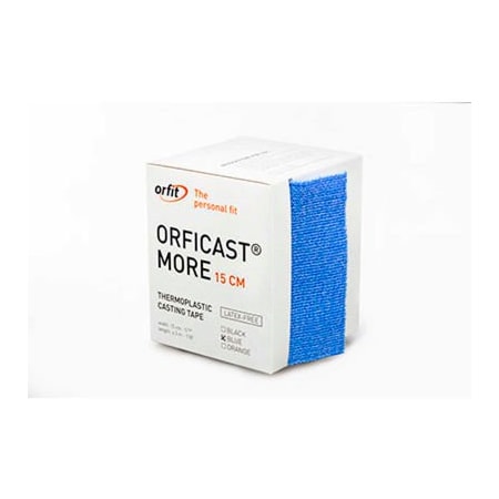 Fabrication Enterprises Orfit Orficast More Thermoplastic Tape, 6" Width x 9 ft. Length, Blue, 1 Roll 24-5612-1